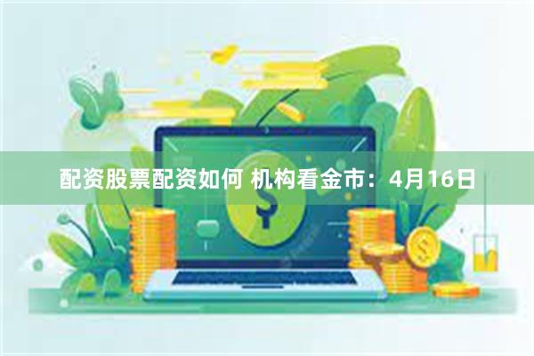 配资股票配资如何 机构看金市：4月16日