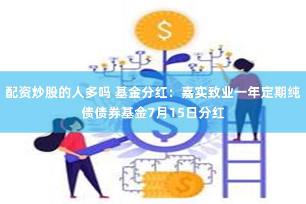 配资炒股的人多吗 基金分红：嘉实致业一年定期纯债债券基金7月15日分红